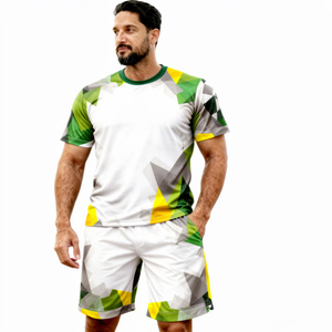 Conjunto de Ropa Urbana de Verano, Camisa Holgada Personalizada y Pantalones Cortos, Moda Urbana para Jóvenes, Ropa Casual para Festivales, Fiestas y Actividades al Aire Libre - Product Image 1