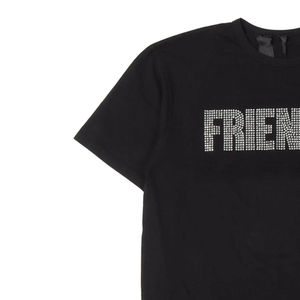 T-shirts pour hommes à strass, best-sellers du fabricant professionnel, nouveau design, en tissu tricoté Ringer, fabriqués au Pakistan, en promotion - Product Image 5