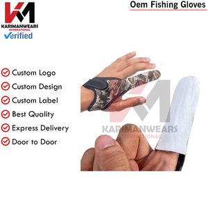 Guantes de Pesca Directos de Fábrica con Agarre Mejorado, Ligeros, Cómodos y con Protección UV para Importadores, Suministro al por Mayor - Product Image 2