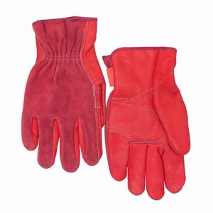Gants de conducteur en cuir de vachette renforcé et cuir pleine fleur de haute qualité, gants de sécurité industriels robustes antidérapants, logo personnalisé - Product Image 3