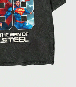 Camisetas de Hombre con Logotipo Personalizado, Impresión Gráfica DTG, Lavado Ácido, Talla Grande, Moda Casual, Estilo Urbano, Camisetas de Manga Corta de Algodón - Product Image 4