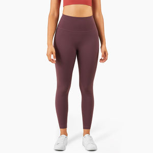 Pantalones de Yoga para Mujer al por Mayor, Diseño Nuevo de Fábrica, con Bolsillos, Logotipo Personalizado, Leggings Elásticos de Secado Rápido, Cintura Alta para Damas - Product Image 2