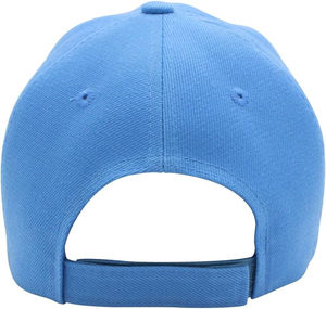 Gorra de Béisbol Unisex Azul de 6 Paneles, Sarga de Algodón, Color Sólido, Ajustable, Informal, para Adultos - Product Image 3
