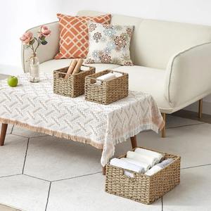 Set of 3 <b>Stackable</b> Seagrass <b>Baskets</b> Handmade Storage <b>Basket</b> Wholesale eco-friendly Made in Vietnam - Product Image 6