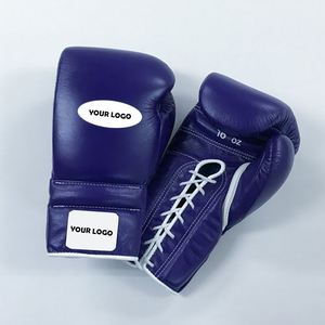 Best Quality Cowhide Leather Customized Comfortable Lightweight Breathable <b>Moisture</b>-Wicking Professional Winning Boxing <b>Gloves</b> - Product Image 3