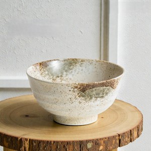 2026 Bol à nouilles en grès japonais fait main, motif régulier, écologique, luxe léger, motif de bordure effet cuit, pour dégustation de thé, par UO - Product Image 3