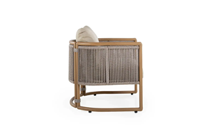 VERELLE Outdoor Lounge <b>Sofa</b> Set Rope Weaving Garden Seating Set for Villa Balcony Patio - Product Image 3