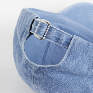 Casquettes de baseball non structurées à 6 panneaux avec logo brodé personnalisé en polyester et fermeture élastique au dos – Vente en gros - Product Image 2