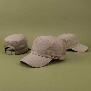 Casquette délavée à l'acide, broderie personnalisée, style Dad Hat vieilli, vente en gros, usine ODM Vietnam - Product Image 1