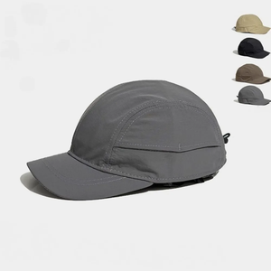 Gorra Clásica Negra de 5 Paneles para Hombre y Mujer, Estilo Liso y Transpirable, Ideal para Correr, Viajar, Acampar, Gorra Informal de Moda para Exteriores - Product Image 4