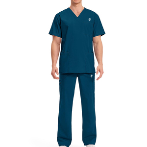 Custom Logo Design Summer <b>Hospital</b> <b>Scrubs</b> For Men 2026 New Arrival Modern Design Men <b>Scrub</b> Suit In Cheap Price - Product Image 1
