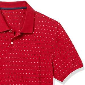 Camiseta Polo de Alta Calidad 2026, 100% Algodón y Poliéster, Bordada en Rojo, Lisa, para Hombre, de Pakistán - Product Image 2