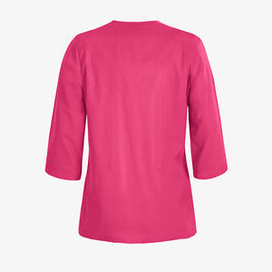 Custom Nursing Scrub <b>Top</b> New Design <b>Long</b> <b>Sleeve</b> Knitted High Quality Summer Wear <b>Longline</b> Slim Fit Women's Scrub <b>Tops</b> - Product Image 4