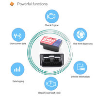 Escáner OBD2 Bluetooth Profesional para Todas las Marcas, Nueva Herramienta de Diagnóstico para Autos ELM327, Lector de Códigos de Error del Motor