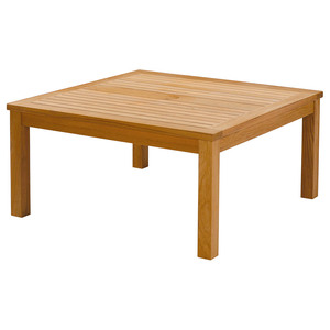 Table à manger carrée en bois, design moderne minimaliste, écologique, imperméable, stable, mobilier de maison, 4 places, plateau et pieds en bois massif - Product Image 1