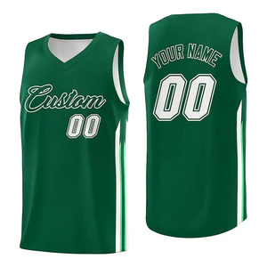 Maillot de basketball en polyester sublimé, respirant, doux, à séchage rapide, unisexe, grande taille, personnalisé et brodé – Nouvelle collection, vente flash - Product Image 4