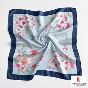 Pañuelo Cuadrado Estampado Ligero de Primera Calidad, Tejido de Alta Calidad, Accesorios de Moda, Suministro Personalizado, Fabricante OEM ODM, Pedidos al por Mayor - Product Image 5