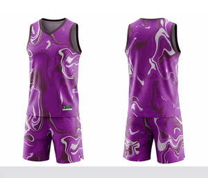 Premium Basketball Uniform Sublimation Custom Quick Dry Breathable <b>Polyester</b> Jersey And <b>Shorts</b> Team Sportswear For Men Women - Product Image 3