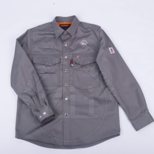 Chemises ignifuges FR pour hommes 2026 – Nouveauté respirante, unie, grande taille, sportive, haute qualité, pour la sécurité industrielle - Product Image 1