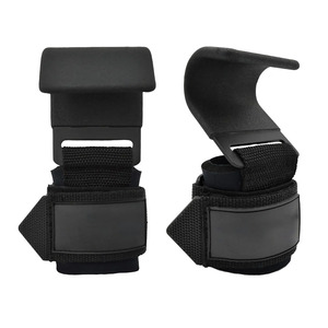 Ganchos de Muñeca para Levantamiento de Pesas de Primera Calidad Nayab Industries, Correa de Neopreno Ajustable con Cierre de Gancho y Bucle, Protección Integral para el Gimnasio - Product Image 3