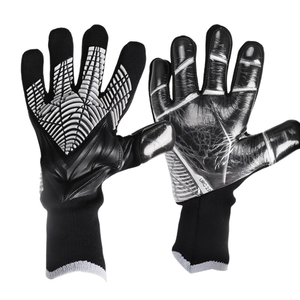 Wholesale Strong <b>Control</b> and <b>Grip</b> Soccer Goalkeeper Gloves with Anti-Slip Latex Palm Finger Protection Goalie Gloves - Product Image 5