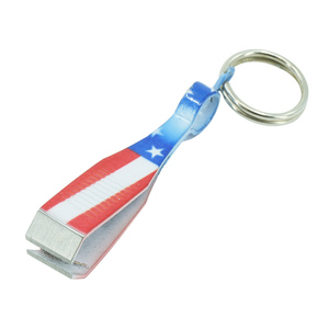 Cortador de líneas de pesca para trucha marrón, de acero inoxidable, para pescadores, pin de limpieza portátil con llavero - Product Image 4