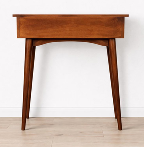 Table console moderne de luxe classique réglable en bois de manguier naturel, design unique pour salon, bureau à domicile, chambre à coucher - Product Image 5