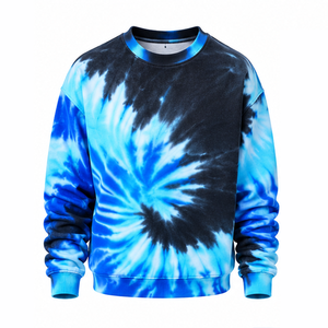 เสื้อสเวตเชิ้ตผู้หญิงลายมัดย้อม ทรงลำลอง ผ้าฝ้าย 100% ผลิตตามสั่งจากโรงงาน คุณภาพพรีเมียม ผ้าเนื้อดี ออกแบบคอเสื้ออย่างมีสไตล์ - Product Image 3