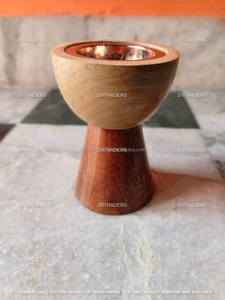 Nouvelle tendance Brûleur d'encens en bois et résine époxy Bakhoor artisanal artistique Mubkhar pour les maisons de luxe, les hôtels et les cadeaux de Ramadan Eid - Product Image 4