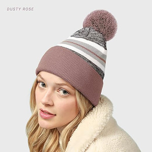 Vintage Ribbed Knit Dobby Beanie-Unisex Winter <b>Warm</b> <b>Hat</b> with 3D Embroidery Soft Stretch Acrylic Minimalist Streetwear Essential - Product Image 4