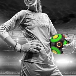 Balones de Fútbol de Entrenamiento al por Mayor para Adultos y Niños, Balones de Fútbol de Cuero PU con Impresión Personalizada Directa de Fábrica - Product Image 4