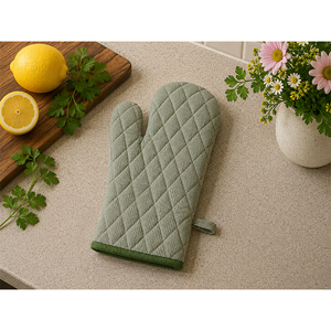 Guante de Cocina de Algodón Premium |   Guante Acolchado Resistente al Calor para Hornear, Asar a la Parrilla y Hacer Barbacoa - Product Image 5