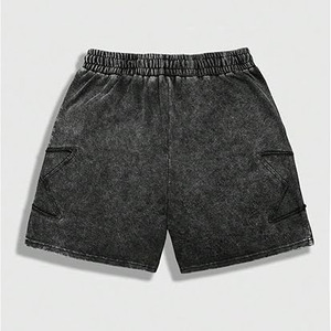 Luxury Gold Thread Embroidered Drawstring <b>Lounge</b> <b>Shorts</b> For Men - Product Image 2