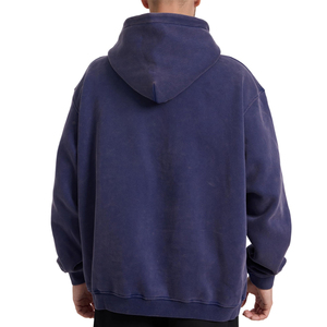Fully Customized Casual Wear New Style Men Acid Wash Hoodies New Arrival Comfortable To Wear Men Acid Wash Hoodies For Sale - Product Image 3