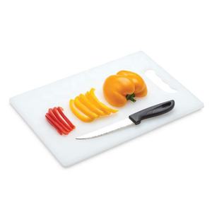 Tabla de cortar de plástico Superficie antideslizante Tabla de cortar duradera para verduras Frutas Carne y uso diario en la cocina - Product Image 5