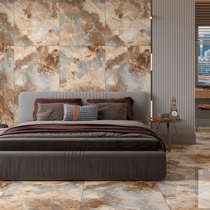 Carreaux en porcelaine brillante grand format 600x1200 Mm imperméable résistant aux rayures parfait pour les murs et les sols à l'intérieur - Product Image 5