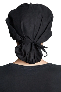 Bonnets chirurgicaux unisexes, couvre-têtes chirurgicaux manuels, bandeau anti-transpiration réglable, boutons, coton respirant, broderie 3D, haute qualité - Product Image 6