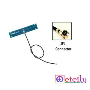 ETEILY เสาอากาศภายใน PCB คุณภาพสูงแบบดูอัลแบนด์ 2.4GHz/5.8GHz ขนาด 1.13 มม. (L-10CM) + ขั้วต่อ UFL แบบฝัง - Product Image 3