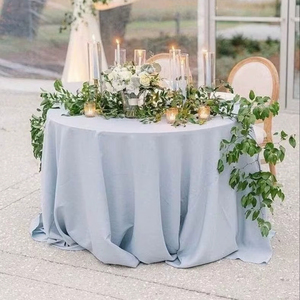 High Quality Sustainable Reusable <b>Tablecloth</b> Linen 100% Cotton Cover Premium Washable Elegance Weddings Banquet Modern Stylish - Product Image 1