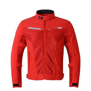 Custom Made Men's Genuine Leather Sportswear High Quality Breathable Mesh Quick Dry Waterproof Reflective <b>Motorcycle</b> <b>Jacket</b> - Product Image 4