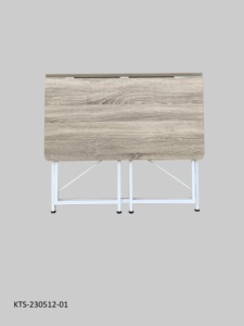 Lumetal <b>Foldable</b> Waterproof Outdoor/Indoor Home Office Furniture <b>Table</b> Wood Metal Construction PB Wood/MFC Surface Custom Color - Product Image 3