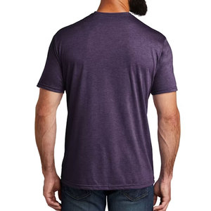 <b>Plain</b> <b>White</b> Crewneck <b>Tee</b> Shirt Custom Logo Embroidery 100 Cotton Premium Soft T-Shirt Wholesale Dropshipping Vendor T-Shirt - Product Image 3