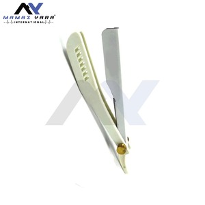Professional Stainless Steel Slide Lock Barber <b>Razor</b> Single Blade <b>Mens</b> Classic Manual Wet Shaving Tool Barbershop Grooming Shave - Product Image 4