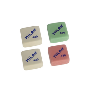 ยางลบมิลาน 430 แพ็ค 4 สี สำหรับใช้ในโรงเรียนและสำนักงาน - Product Image 2