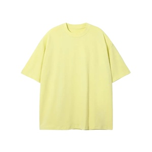 Camiseta cómoda de manga corta extragrande de algodón para hombre más vendida para usar - Product Image 1