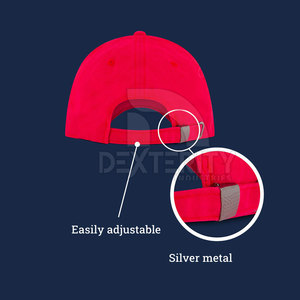 Service OEM, Nouvelle Casquette de Baseball Sportive et Élégante, 100% Coton, Respirante et Imperméable, Haute Qualité, Fabriquée au Pakistan - Product Image 4