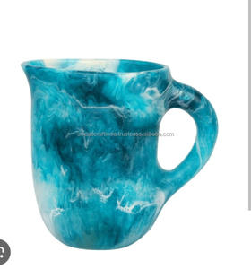 Pichets en résine modernes 2025, faits à la main, écologiques, capacité 200 ml, mugs abstraits classiques pour usage domestique - Product Image 2