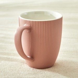 Elegante Taza de Café de Cerámica Azul Marino con Borde Decorativo, Acabado Brillante y Asa Cómoda para Té, Café y Uso Diario - Product Image 2