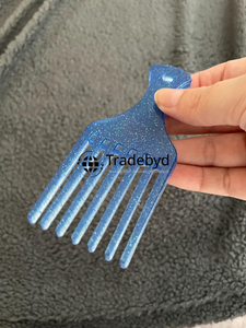 หวีเรซิ่นทำมือ Tradebyd น้ำหนักเบา ดีไซน์ทันสมัย สำหรับการจัดแต่งทรงผมและความงาม - Product Image 3