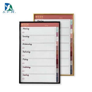 Pizarra Magnética de Calendario a Color SYH con Marco de Aluminio, Personalización por Sublimación - Product Image 1